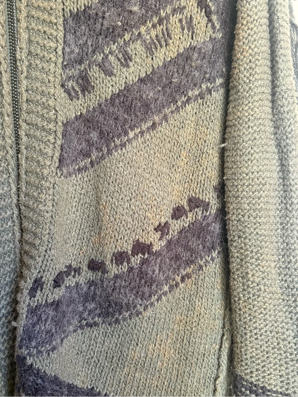 Free People “Show Me The Way” Geo Fringe Zip-Up Cardigan Hoodie’s